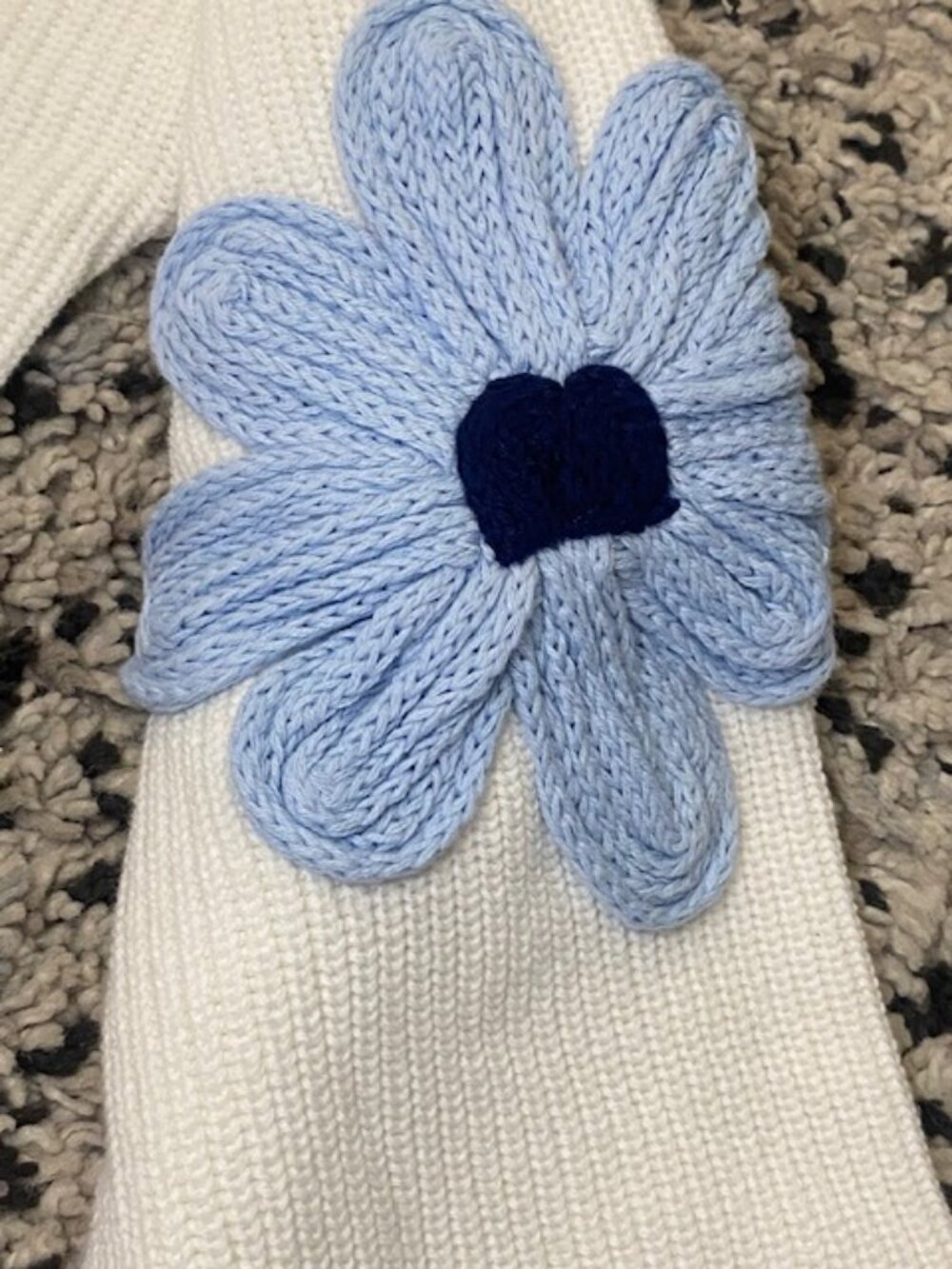 Smash + Tess Cardigan Daisy White & Blue Size 3XL - 4XL NWT! - Picture 9 of 16